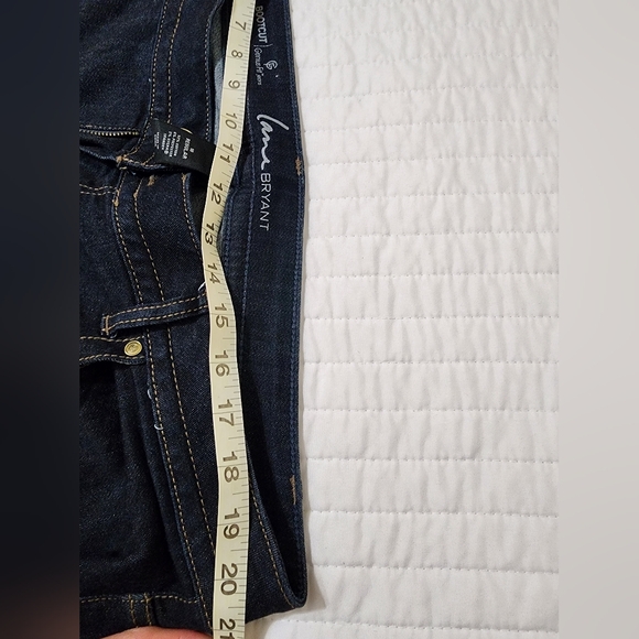Lane Bryant Stretch Genius Fit Jeans Bootcut Size 16 regular dark - Picture 10 of 10
